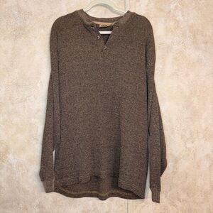 Men's Brown Long Sleeve